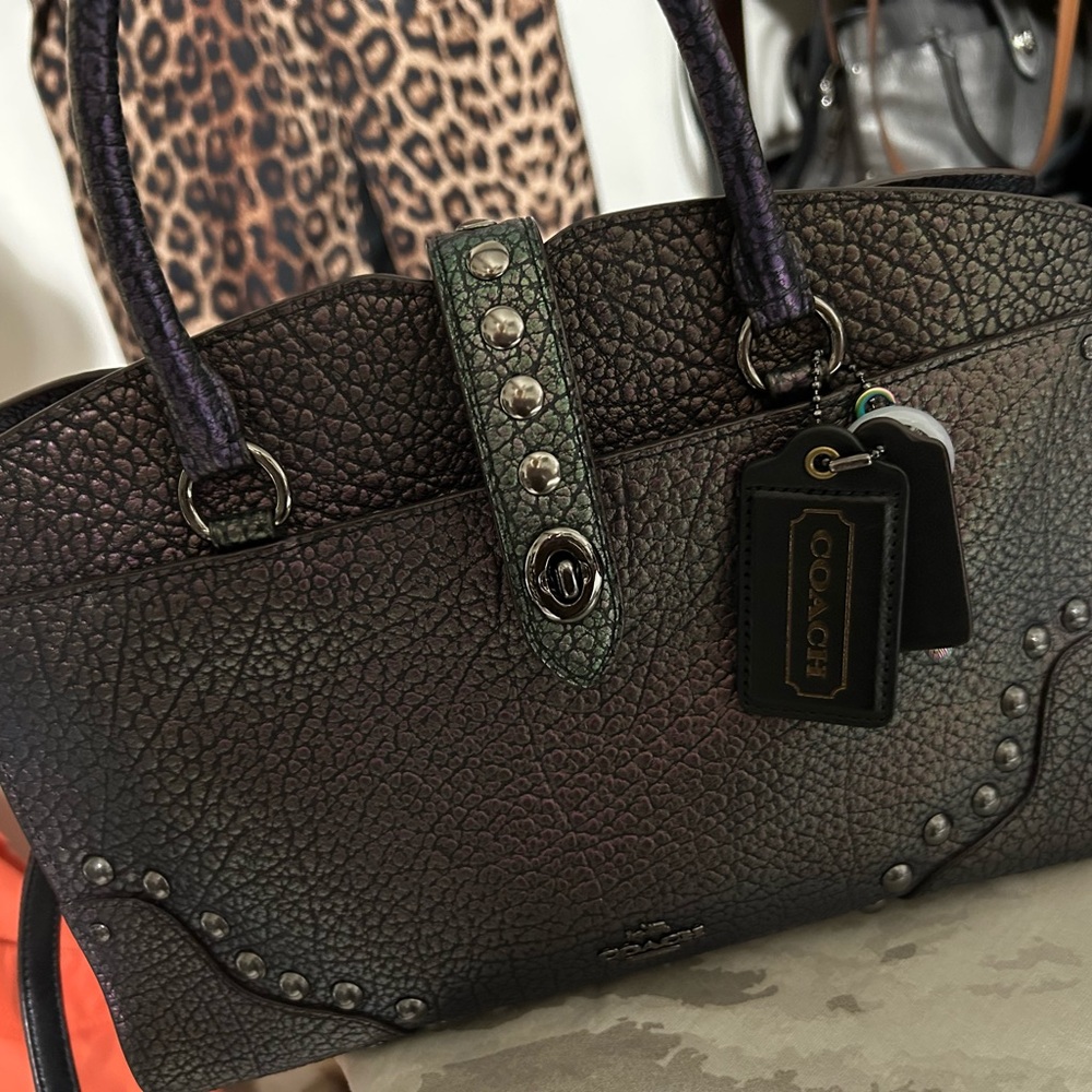 Coach Mercer 30 Upcrafted - one of a kind Coach original- new never used